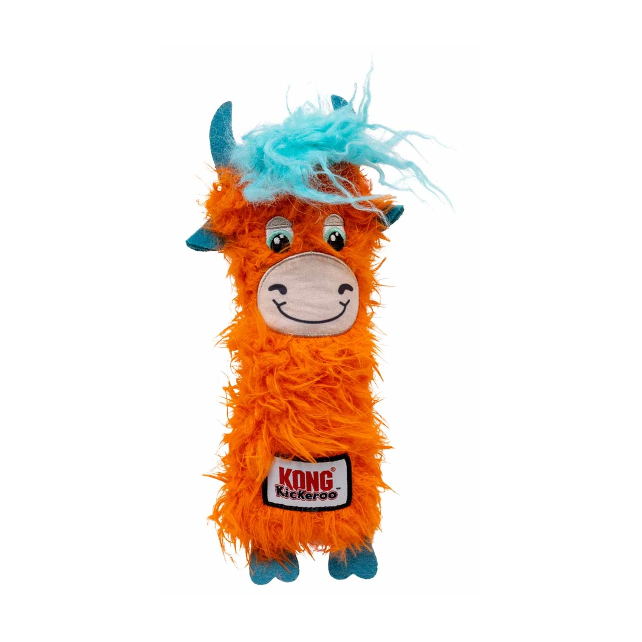 KONG Cat Kickeroo Highland Cow 21,5 x 11 x 5 cm med catnip